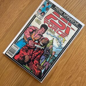 PSI-FORCE #6 (1987) MARVEL NEW UNIVERSE VINTAGE COMIC